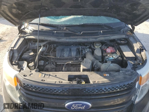 2014 Ford Utility Police Interceptor with VIN 1FM5K8AR9EGC08206, listed as a Copart auction lot 75735554 with 155,388 mi miles and Salvage Title. Bid and sale history available at carsss.com. Image 11.
