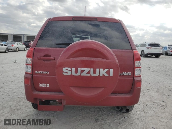 2011 Suzuki Grand Vitara Premium with VIN JS3TE0D25B4100604, listed as a Copart auction lot 78612164 with Not provided miles and Salvage title. Bid and sale history available at DreamBid. Image 6.
