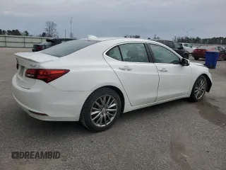 2015 Acura TLX V6 Advance with VIN 19UUB2F74FA000180, listed as a Copart auction lot 47987665 with 171,767 mi miles and Salvage Title. Bid and sale history available at carsss.com. Image 3.