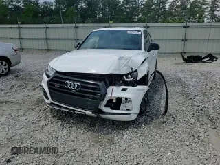 2020 Audi SQ5 Premium Plus with VIN WA1B4AFY3L2056419, listed as a Copart auction lot 55294295 with 51,490 mi miles and Salvage title. Bid and sale history available at DreamBid. Image 13.