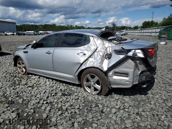 2014 Kia Optima LX z VIN 5XXGM4A79EG311308, wystawiony jako Copart lot #58212405 z przebiegiem 147 006 mil mil oraz Szkoda całkowita • Salvage title. Historia ofert i sprzedaży dostępna na DreamBid. Obrazek 2.