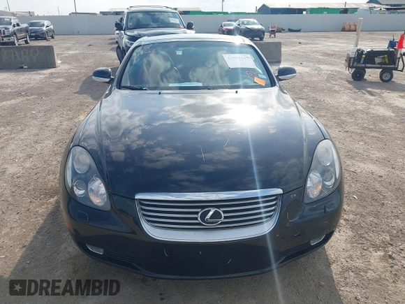 2005 Lexus SC 430 with VIN JTHFN48YX50061391, listed as a IAAI auction lot 41992615 with 42,560 mi miles and . Bid and sale history available at DreamBid. Image 12.