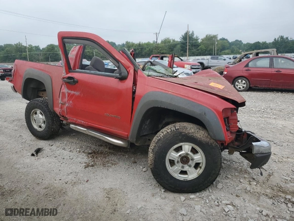 2004 Chevrolet Colorado LT w/1LT with VIN 1GCDT146248150258, listed as a Copart auction lot 64206664 with 0 mi miles and Non Repairable. Bid and sale history available at carsss.com. Image 4.
