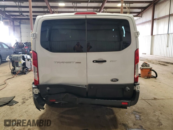 2018 Ford Transit Passenger XL with VIN 1FBZX2ZM5JKA07850, listed as a Copart auction lot 49389865 with 76,421 mi miles and Salvage Title. Bid and sale history available at DreamBid. Image 6.