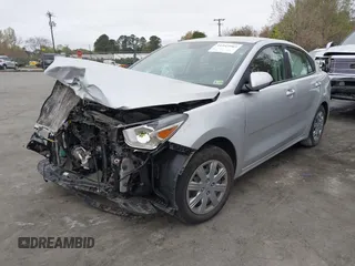 2023 Kia Rio LX with VIN 3KPA24AD2PE628795, listed as a IAAI auction lot 41943903 with 35,937 mi miles. Bid and sale history available at carsss.com. Image 17.