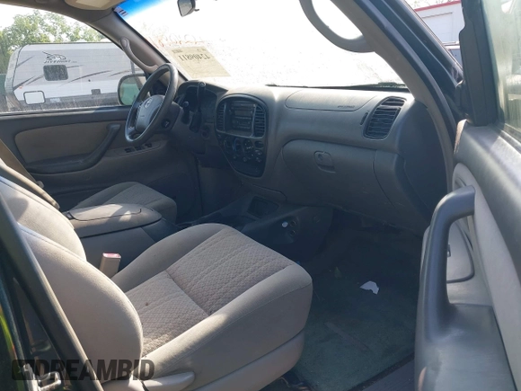 2005 Toyota Tundra SR5 with VIN 5TBET34145S478274, listed as a IAAI auction lot 42409811 with 168,100 mi miles and . Bid and sale history available at DreamBid. Image 5.