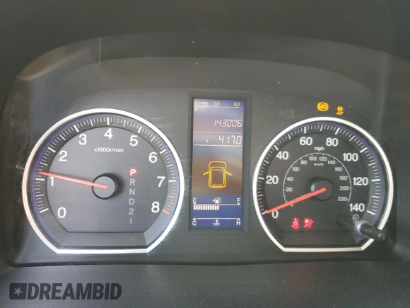 2011 Honda CR-V SE z VIN JHLRE4H49BC014216, wystawiony jako Copart lot #56607785 z przebiegiem 143 006 mil mil oraz Szkoda całkowita • Salvage title. Historia ofert i sprzedaży dostępna na DreamBid. Obrazek 9.