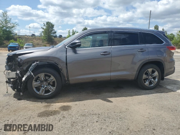 2017 Toyota Highlander Limited z VIN 5TDDZRFH0HS459093, wystawiony jako Copart lot #54344505 z przebiegiem 122 808 mil mil oraz Szkoda całkowita • Salvage title. Historia ofert i sprzedaży dostępna na DreamBid. Obrazek 1.