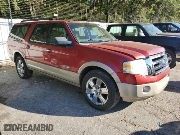 2008 Ford Expedition EL Eddie Bauer with VIN 1FMFK17578LA47897, listed as a Copart auction lot 77125074 with 219,425 mi miles and Salvage Title. Bid and sale history available at carsss.com. Image 4.