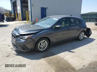 2024 Subaru Impreza z VIN JF1GUABC8R8374344, wystawiony jako Copart lot #53987195 z przebiegiem 10 906 mil mil oraz Szkoda całkowita • Salvage title. Historia ofert i sprzedaży dostępna na DreamBid. Obrazek 1.