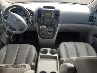 2012 Kia Sedona EX with VIN KNDMH4C74C6497419, listed as a Copart auction lot 72339504 with 142,115 mi miles and Salvage Title. Bid and sale history available at carsss.com. Image 8.
