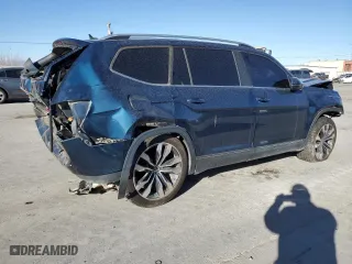 2018 Volkswagen Atlas 3.6L V6 SE with VIN 1V2CR2CA0JC569495, listed as a Copart auction lot 45396035 with 96,474 mi miles and Salvage Title. Bid and sale history available at carsss.com. Image 3.