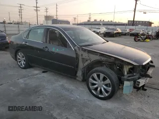 2007 Infiniti M45 Sdn with VIN JNKBY01E07M402386, listed as a Copart auction lot 83466664 with 168,364 mi miles and Salvage Title. Bid and sale history available at carsss.com. Image 4.