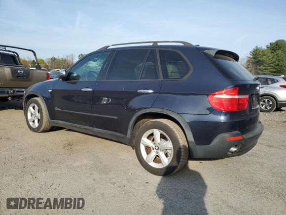 2008 BMW X5 3.0si with VIN 5UXFE43578L007238, listed as a Copart auction lot 53510935 with 118,799 mi miles and Clean Title. Bid and sale history available at carsss.com. Image 2.