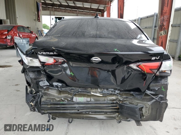 2022 Nissan Versa SV z VIN 3N1CN8EVXNL827454, wystawiony jako Copart lot #59693745 z przebiegiem 50 467 mil mil oraz Nie do naprawy • Non repairable. Historia ofert i sprzedaży dostępna na DreamBid. Obrazek 6.