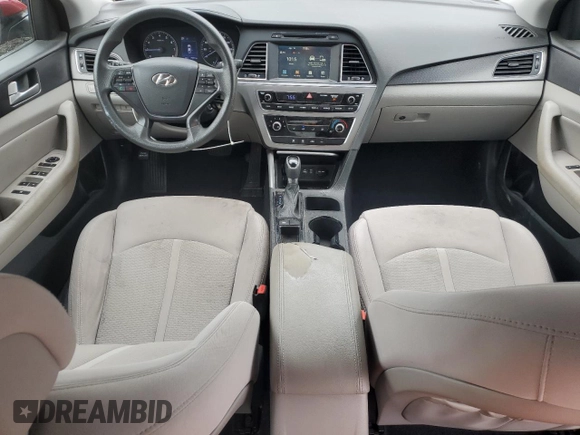 2016 Hyundai Sonata Sport with VIN 5NPE34AF3GH344555, listed as a Copart auction lot 52880925 with 79,311 mi miles and Salvage Title. Bid and sale history available at DreamBid. Image 8.