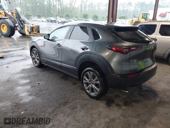 2025 Mazda CX-30 S Preferred with VIN 3MVDMBCM3SM753889, listed as a IAAI auction lot 42787411 with 21,201 mi miles and . Bid and sale history available at DreamBid. Image 3.