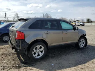 2012 Ford Edge SEL with VIN 2FMDK4JCXCBA86587, listed as a Copart auction lot 52224175 with 175,365 mi miles and Salvage Title. Bid and sale history available at carsss.com. Image 3.