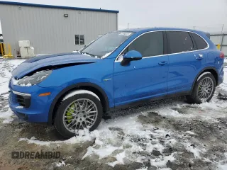 2017 Porsche Cayenne S E-Hybrid with VIN WP1AE2A2XHLA74262, listed as a Copart auction lot 41544075 with 29,837 mi miles and Salvage title. Bid and sale history available at DreamBid. Image 1.