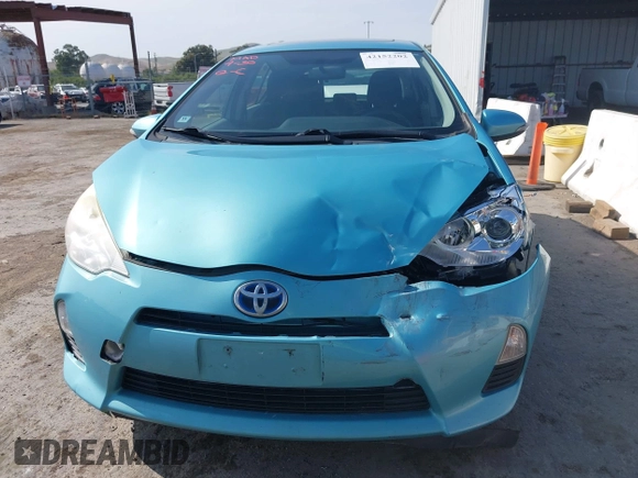 2013 Toyota Prius One with VIN JTDKDTB38D1037187, listed as a IAAI auction lot 42152202 with 157,413 mi miles and . Bid and sale history available at DreamBid. Image 12.