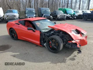 2014 Chevrolet Corvette 2LT with VIN 1G1YD2D77E5104112, listed as a Copart auction lot 51933505 with Not provided miles and Salvage title. Bid and sale history available at DreamBid. Image 4.