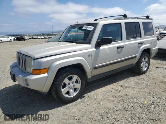 2006 Jeep Commander with VIN 1J8HG48N56C359625, listed as a Copart auction lot 60334415 with 162,035 mi miles and Clean title. Bid and sale history available at DreamBid. Image 1.