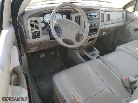 2003 Dodge Ram 1500 ST with VIN 1D7HA16K63J544473, listed as a Copart auction lot 43150155 with 147,572 mi miles and Salvage Title. Bid and sale history available at carsss.com. Image 8.
