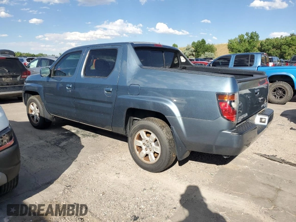 2007 Honda Ridgeline RTS with VIN 2HJYK16417H506015, listed as a Copart auction lot 61564514 with 160,944 mi miles and Clean Title. Bid and sale history available at carsss.com. Image 2.