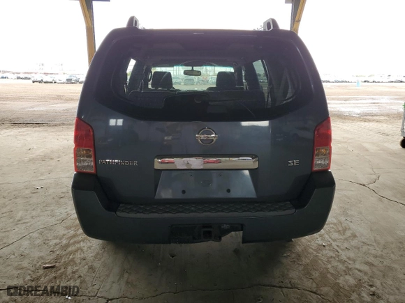 2006 Nissan Pathfinder SE with VIN 5N1AR18U96C634143, listed as a Copart auction lot 53096475 with 143,959 mi miles and Clean Title. Bid and sale history available at carsss.com. Image 6.