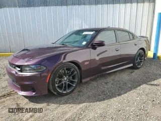 2020 Dodge Charger Scat Pack Widebody z VIN 2C3CDXGJ8LH242306, wystawiony jako Copart lot #65135224 z przebiegiem 31 849 mil mil oraz Czysty tytuł • Clean title. Historia ofert i sprzedaży dostępna na DreamBid. Obrazek 1.