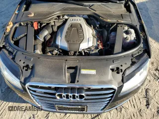 2015 Audi A8 L 3.0T with VIN WAU3GAFD1FN017875, listed as a Copart auction lot 88210815 with 124,720 mi miles and Salvage Title. Bid and sale history available at carsss.com. Image 11.