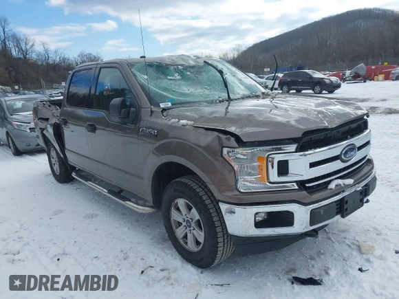 2018 Ford F-150 XL with VIN 1FTEW1EB6JFC63953, listed as a IAAI auction lot 41304091 with 74,636 mi miles. Bid and sale history available at carsss.com. Image 1.