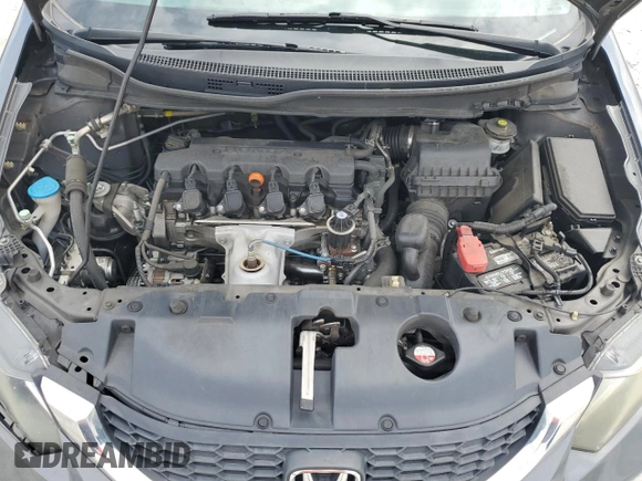 2013 Honda Civic LX with VIN 2HGFB2F58DH509100, listed as a Copart auction lot 60142585 with 154,973 mi miles and Salvage title. Bid and sale history available at DreamBid. Image 11.
