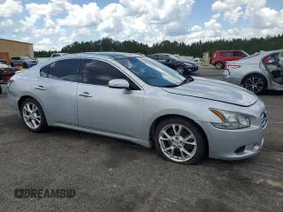 2014 Nissan Maxima S with VIN 1N4AA5AP2EC484162, listed as a Copart auction lot 60760335 with 69,375 mi miles and Salvage title. Bid and sale history available at DreamBid. Image 4.