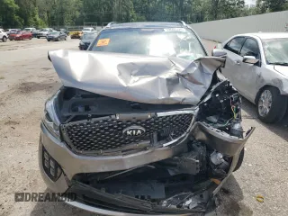 2016 Kia Sorento SXL with VIN 5XYPK4A18GG028124, listed as a Copart auction lot 59665324 with 63,502 mi miles and Salvage Title. Bid and sale history available at carsss.com. Image 5.