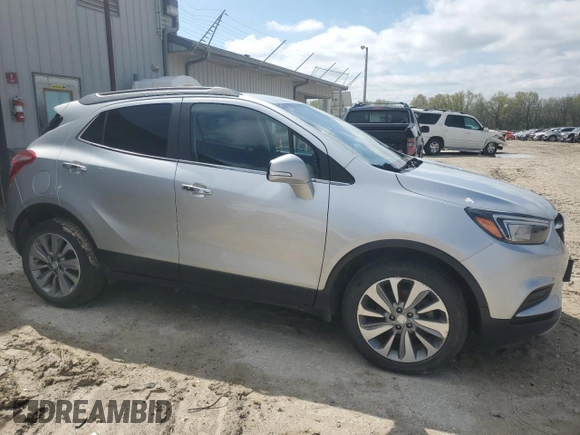 2018 Buick Encore Preferred with VIN KL4CJASB7JB657005, listed as a Copart auction lot 53558775 with 165,353 mi miles and Salvage Title. Bid and sale history available at DreamBid. Image 4.