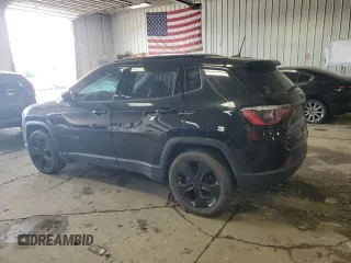 2019 Jeep Compass Altitude with VIN 3C4NJCBB4KT715498, listed as a Copart auction lot 60856305 with 55,307 mi miles and Salvage title. Bid and sale history available at DreamBid. Image 2.