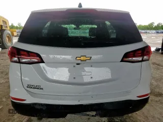 2023 Chevrolet Equinox LS with VIN 3GNAXHEG7PL106230, listed as a Copart auction lot 62729155 with 57,862 mi miles and Salvage title. Bid and sale history available at DreamBid. Image 6.