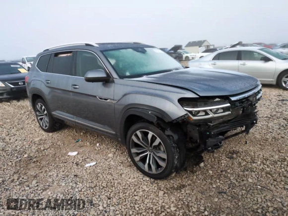 2021 Volkswagen Atlas SEL Premium R-Line with VIN 1V2FR2CAXMC504266, listed as a Copart auction lot 83376524 with 65,375 mi miles and Salvage title. Bid and sale history available at DreamBid. Image 13.