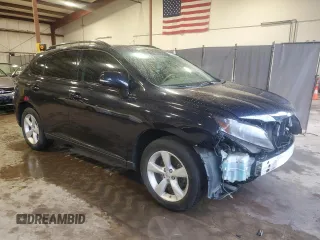2010 Lexus RX 350 with VIN 2T2BK1BA3AC006103, listed as a Copart auction lot 56283265 with 98,543 mi miles and Salvage Title. Bid and sale history available at DreamBid. Image 4.