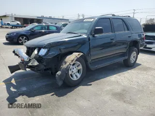 1998 Toyota 4Runner with VIN JT3GM84R3W0034585, listed as a Copart auction lot 58433325 with 207,535 mi miles and Salvage title. Bid and sale history available at DreamBid. Image 1.