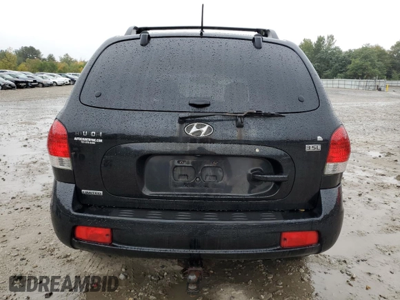 2006 Hyundai Santa Fe GLS with VIN KM8SC13E46U039698, listed as a Copart auction lot 72784154 with 154,107 mi miles and Non Repairable. Bid and sale history available at carsss.com. Image 6.