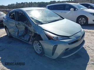 2020 Toyota Prius L Eco with VIN JTDKARFU8L3121625, listed as a IAAI auction lot 41700747 with 79,721 mi miles and . Bid and sale history available at DreamBid. Image 1.