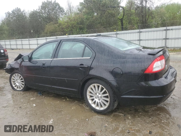 2009 Mercury Milan Premier with VIN 3MEHM081X9R624842, listed as a Copart auction lot 51873025 with Not provided miles and Salvage title. Bid and sale history available at DreamBid. Image 2.