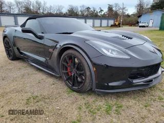 2019 Chevrolet Corvette Grand Sport 2LT with VIN 1G1YY3D72K5121941, listed as a IAAI auction lot 42027735 with 33,476 mi miles. Bid and sale history available at carsss.com. Image 1.