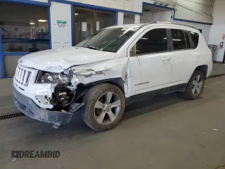 2017 Jeep Compass High Altitude with VIN 1C4NJCEBXHD199366, listed as a Copart auction lot 59516575 with 71,752 mi miles and Salvage title. Bid and sale history available at DreamBid. Image 1.