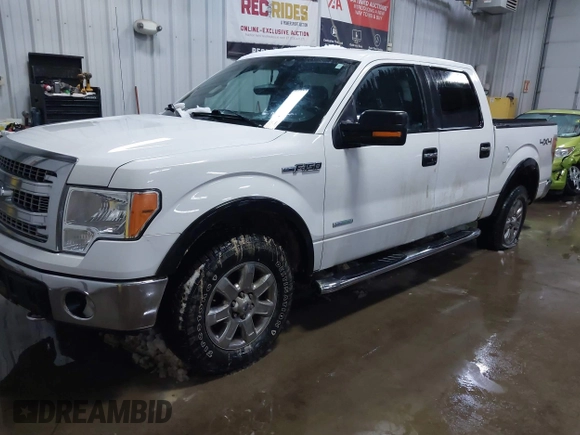 2013 Ford F-150 XL with VIN 1FTFW1ET7DKE28692, listed as a IAAI auction lot 41943129 with 139,919 mi miles and . Bid and sale history available at DreamBid. Image 22.