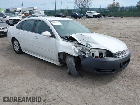 2014 Chevrolet Impala LS with VIN 2G1WA5E38E1141734, listed as a IAAI auction lot 41942551 with 110,805 mi miles and . Bid and sale history available at DreamBid. Image 1.