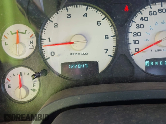2002 Dodge 1500 with VIN 1D7HA18N02J254476, listed as a IAAI auction lot 42046623 with 122,847 mi miles and . Bid and sale history available at DreamBid. Image 7.