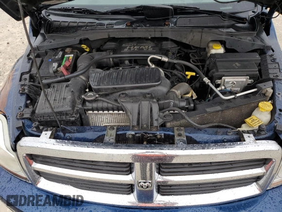2005 Dodge Durango SLT with VIN 1D4HD48D35F513787, listed as a Copart auction lot 65563335 with 276,897 mi miles and Salvage title. Bid and sale history available at DreamBid. Image 12.